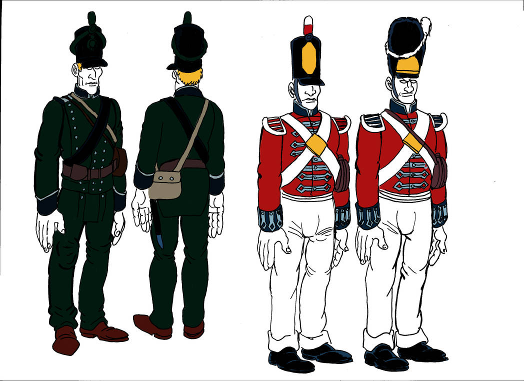 Deviantart Rifleman Guard british soldier and Rifleman holdfast by loonyrifleman on DeviantArt