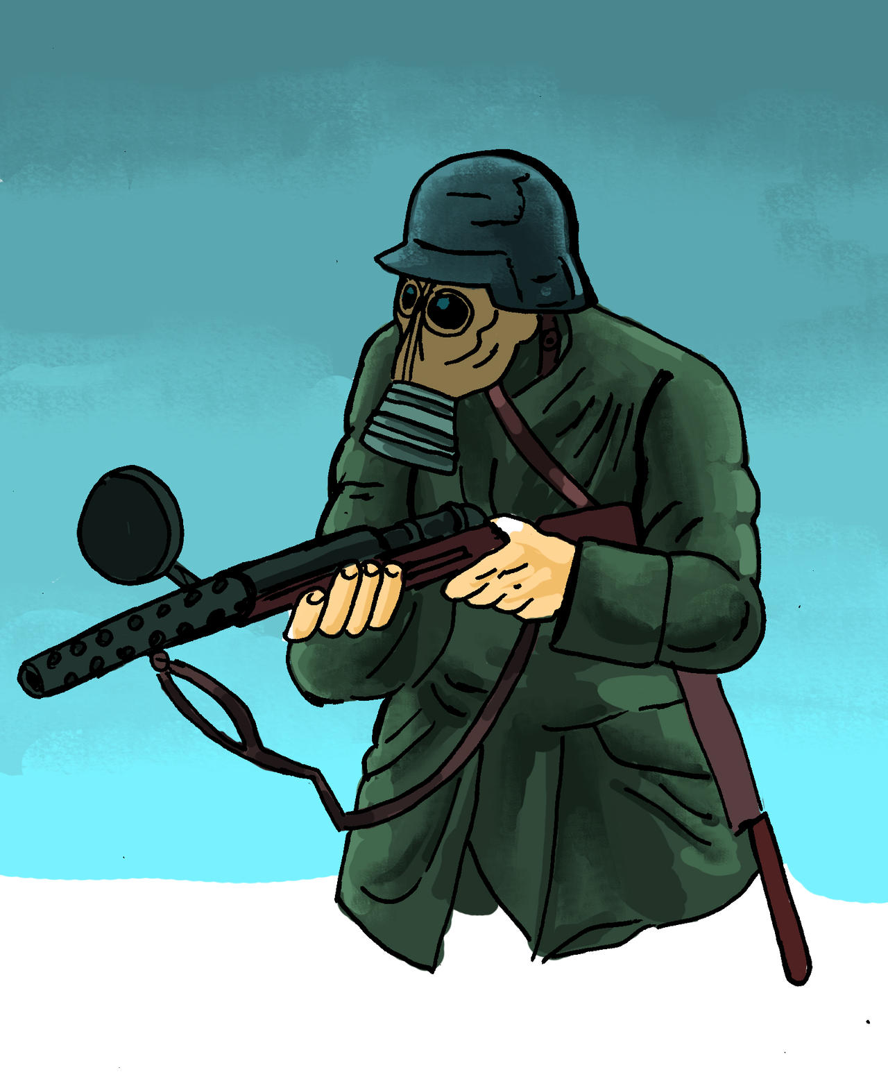 Machine Gun Deviantart German Machine Gun Batt 1 by loonyrifleman on DeviantArt