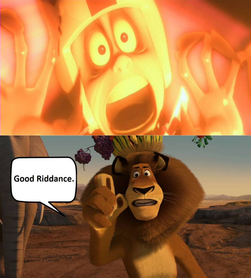 Alex Says Good Riddance to King Candy by AnimationFan2013 on DeviantArt