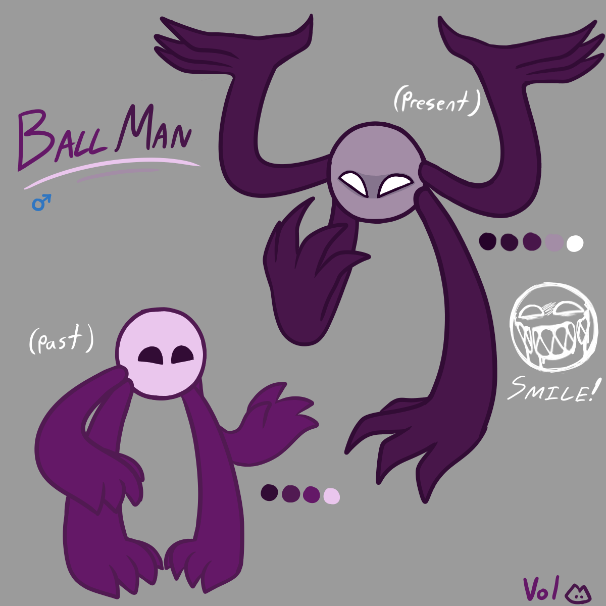 Shape Trio Shape trio - Ball Man by Volcanix12 on DeviantArt