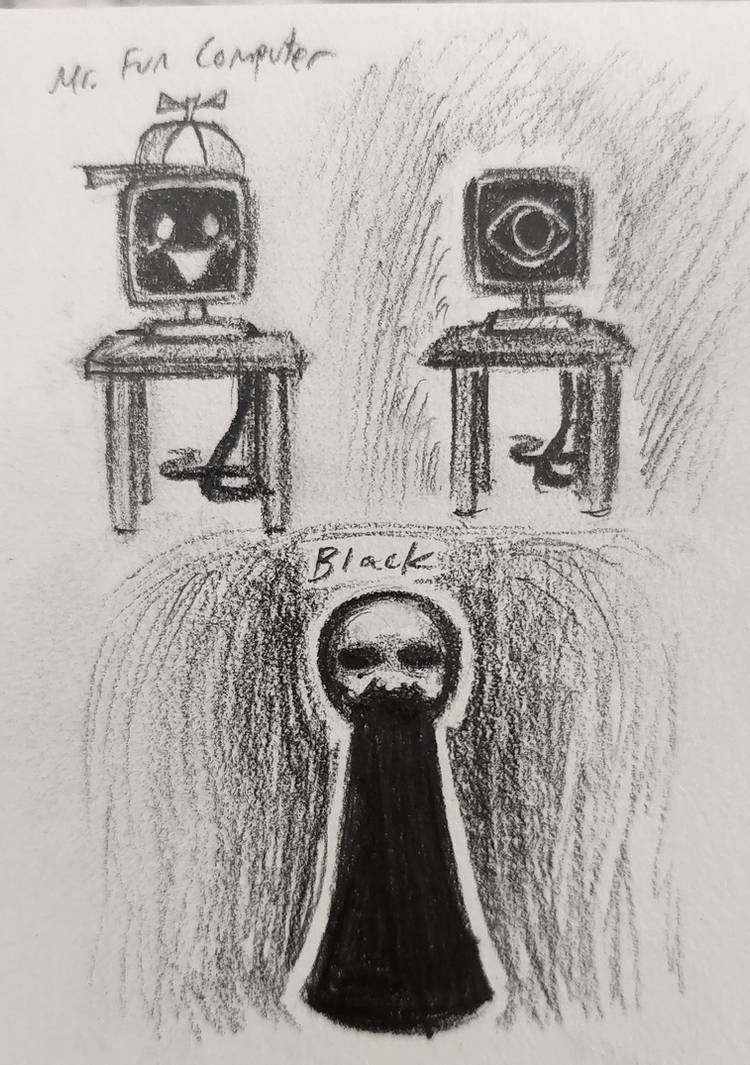 Sprunki - Mr. Fun Computer, Black by Volcanix12 on DeviantArt