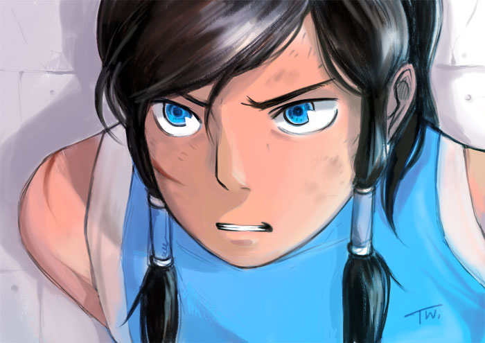 Korra's in trouble