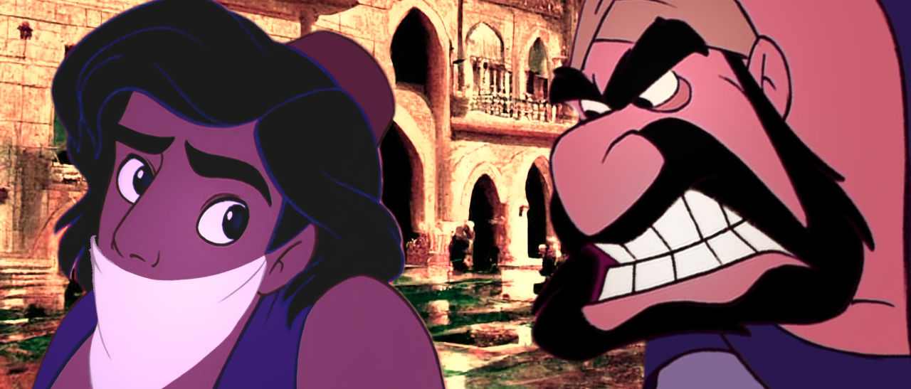 Aladdin Riff Raff Street Rat Aladdin Captured by Street Vendor by ElPrincipeAbooboo on DeviantArt