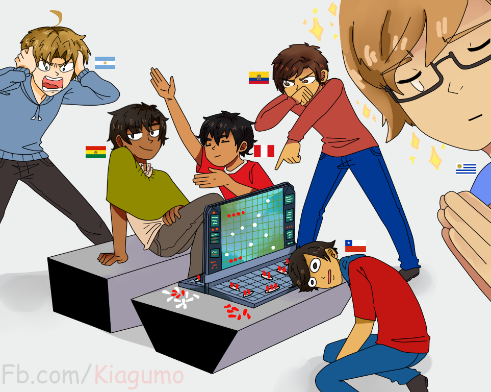 Latin Hetalia - Meme Squad 1