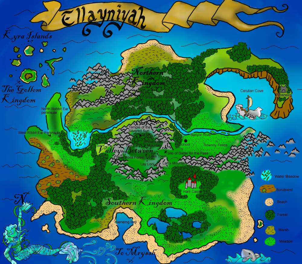 colored map of Ellayniyah