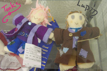 Lupin and Tonks Plushies