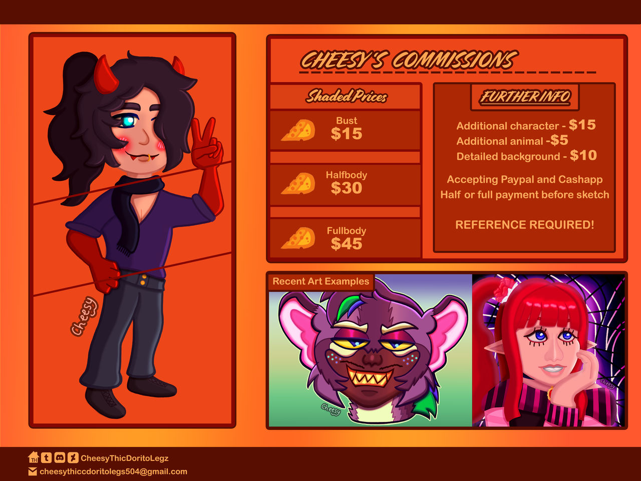 Cheesy 3 Cheesy's Commissions (3/3 OPEN) by CheesyThicDoritoLegz on DeviantArt