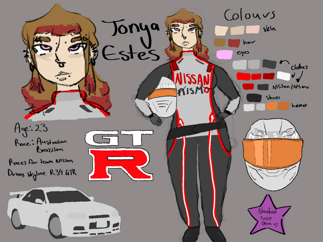 Tonya Estes - artfight 2024 by Lavender69Rave on DeviantArt