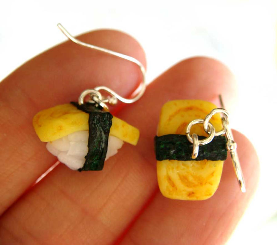 Tamago Sushi Earrings