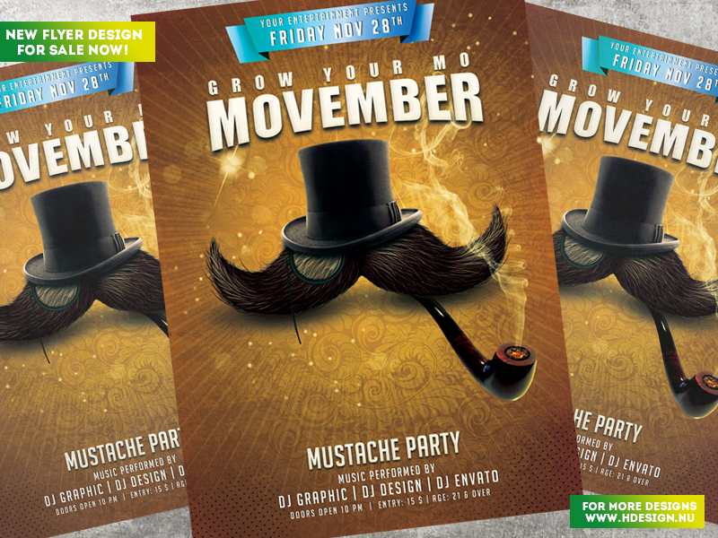 November PArty Flyer