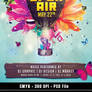 Open Air Festival Flyer design