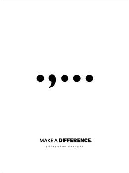 make a difference.