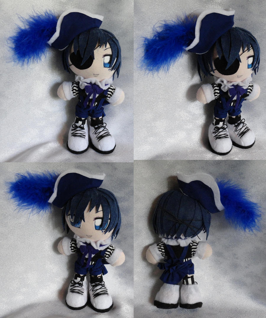 Mini Plushie, Ciel Phantomhive as Smile