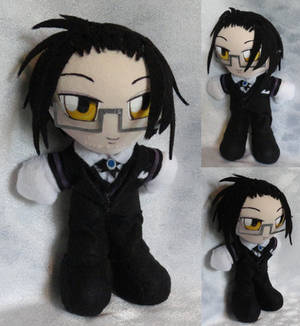 Commission, Mini Plushie, Claude Faustus