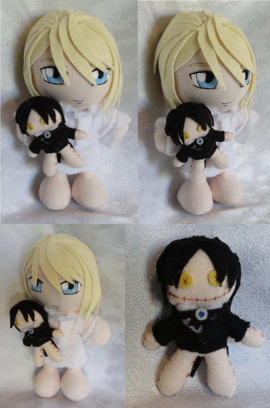 Commission, Mini Plushie Nightshirt Alois Trancy