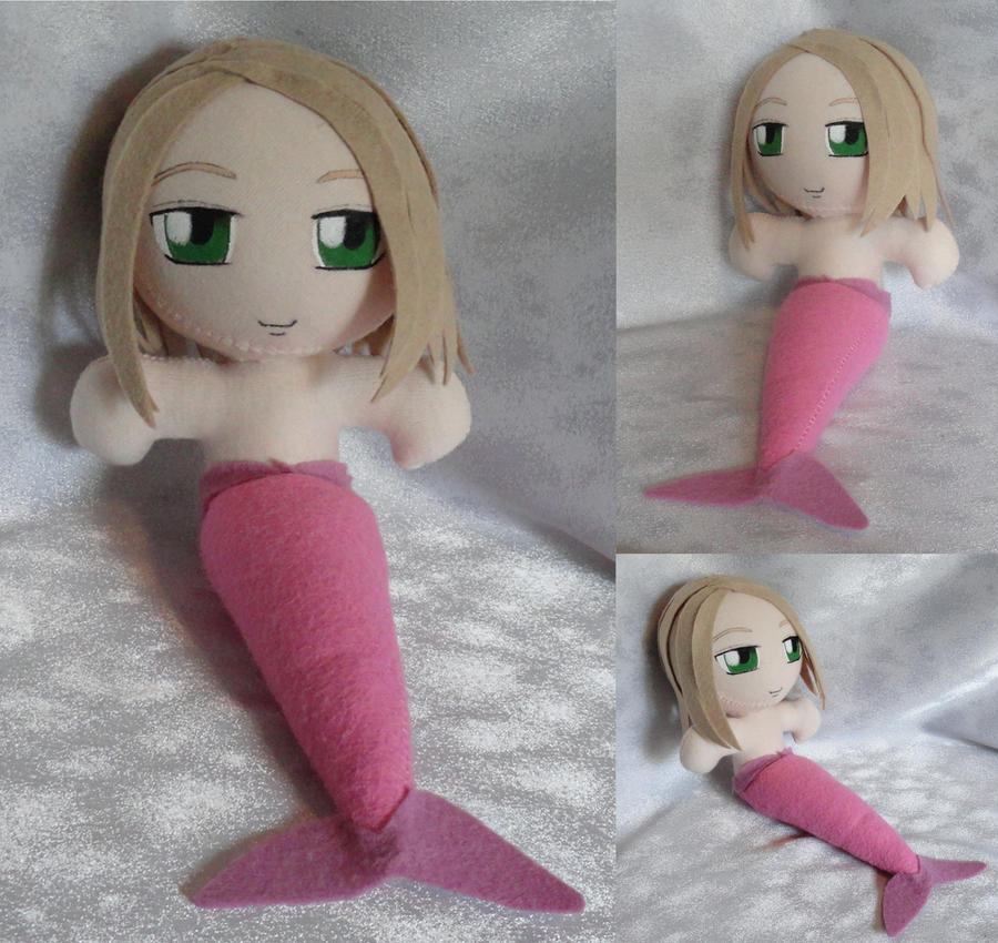 Merbearofficial Commission, Mini-Plushie Mer-Man Poland by PlushieLady on DeviantArt