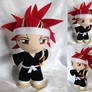 Commission, Mini Plushie Renji Abarai