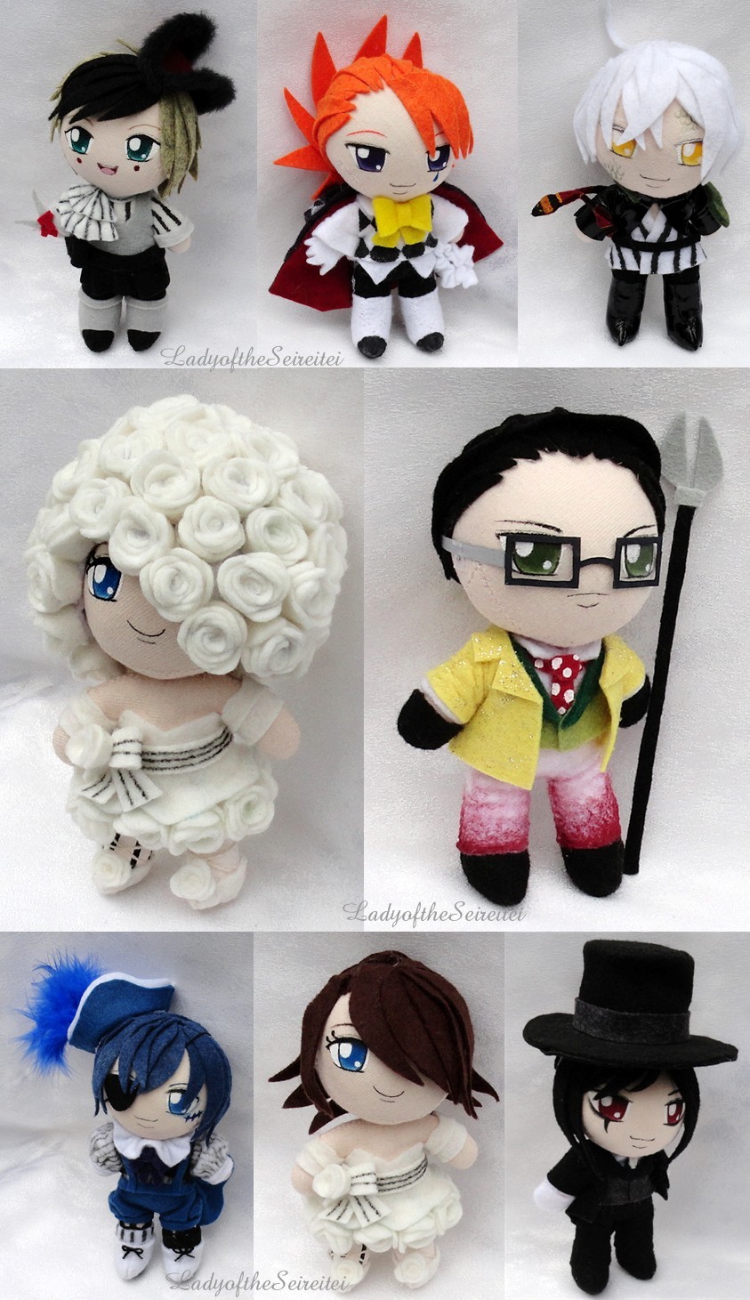 Book of Circus Chibi Plushies