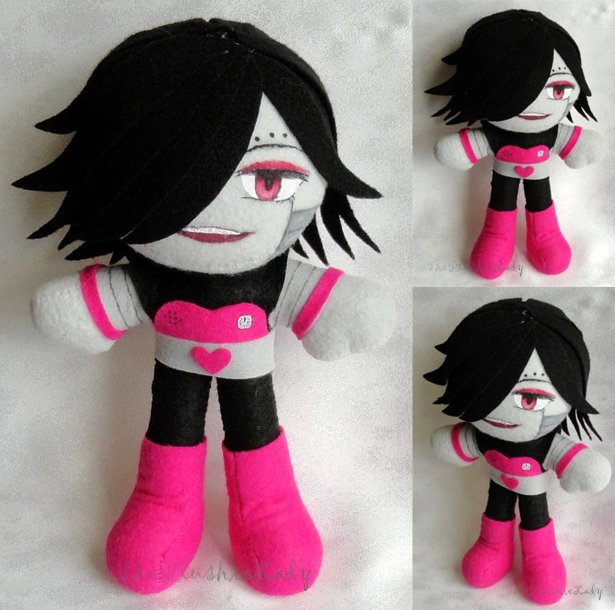 Mini Plushie Mettaton by ThePlushieLady on DeviantArt