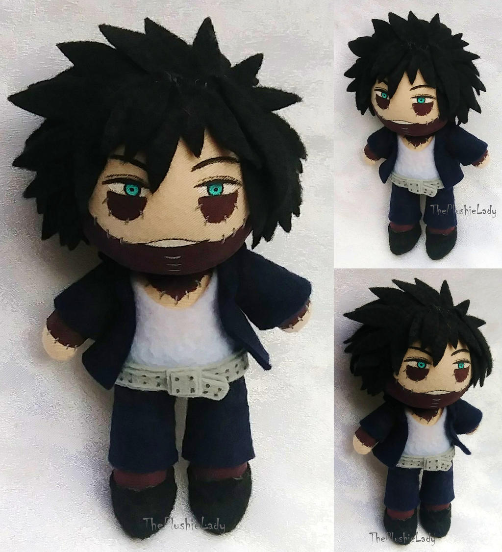 Chibi Plushie Dabi by ThePlushieLady on DeviantArt