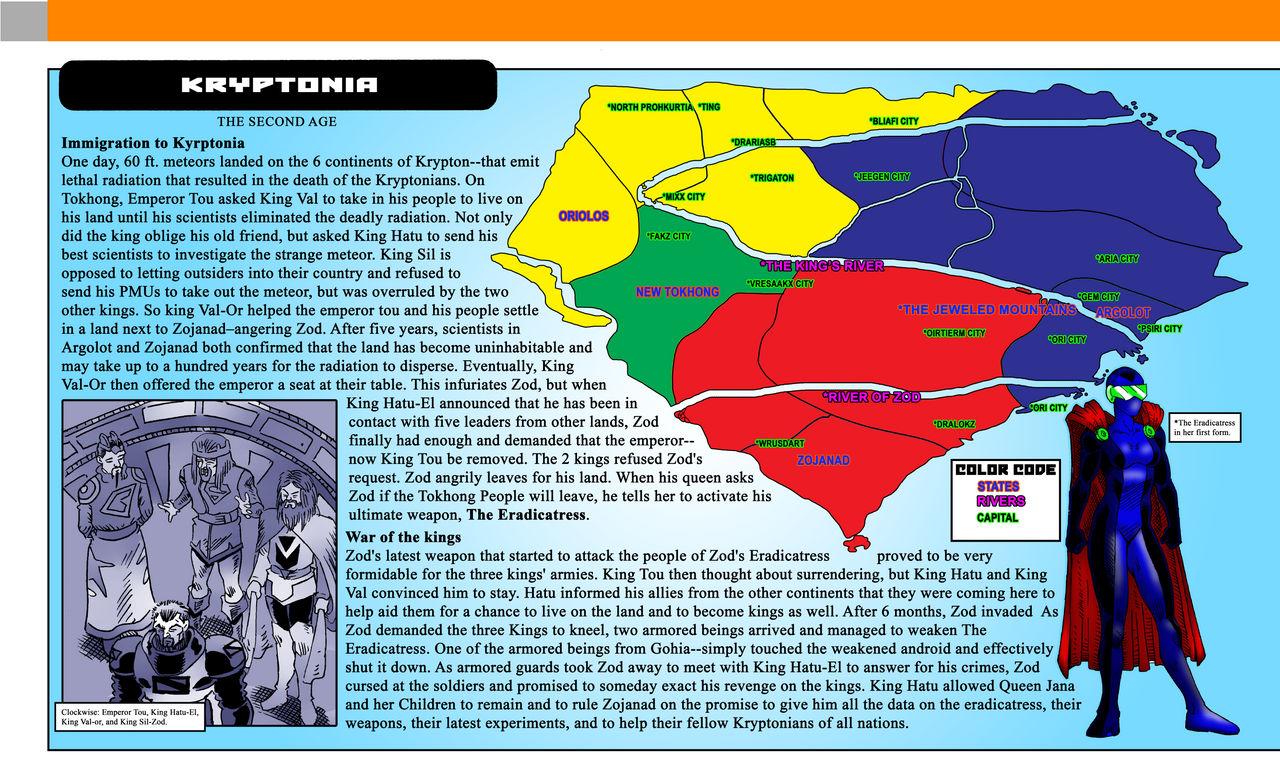 Krypton Civilization KRYPTONIA: THE SECOND AGE by Chris-Vill on DeviantArt