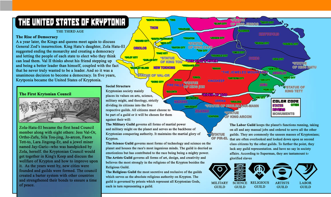 Krypton Civilization KRYPTONIA: THE THIRD AGE by Chris-Vill on DeviantArt