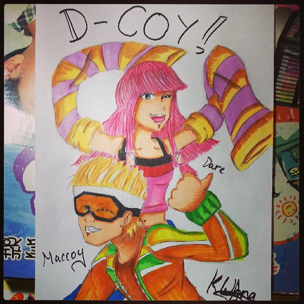 Deviantart Coy D-COY!!! Dance Central 3 Dare Maccoy draw by KentaGlitch17 on DeviantArt