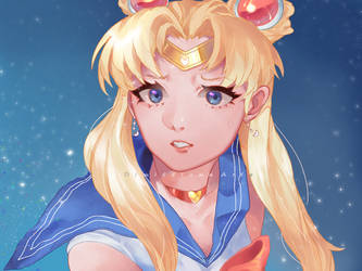 Sailor moon redraw challenge by Dimillioun