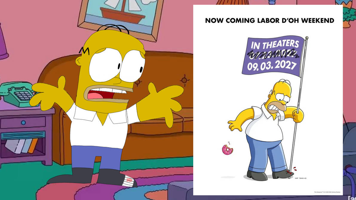 It's been DELAYED! - The Simpsons Movie 2 by LoreaWellamd on DeviantArt