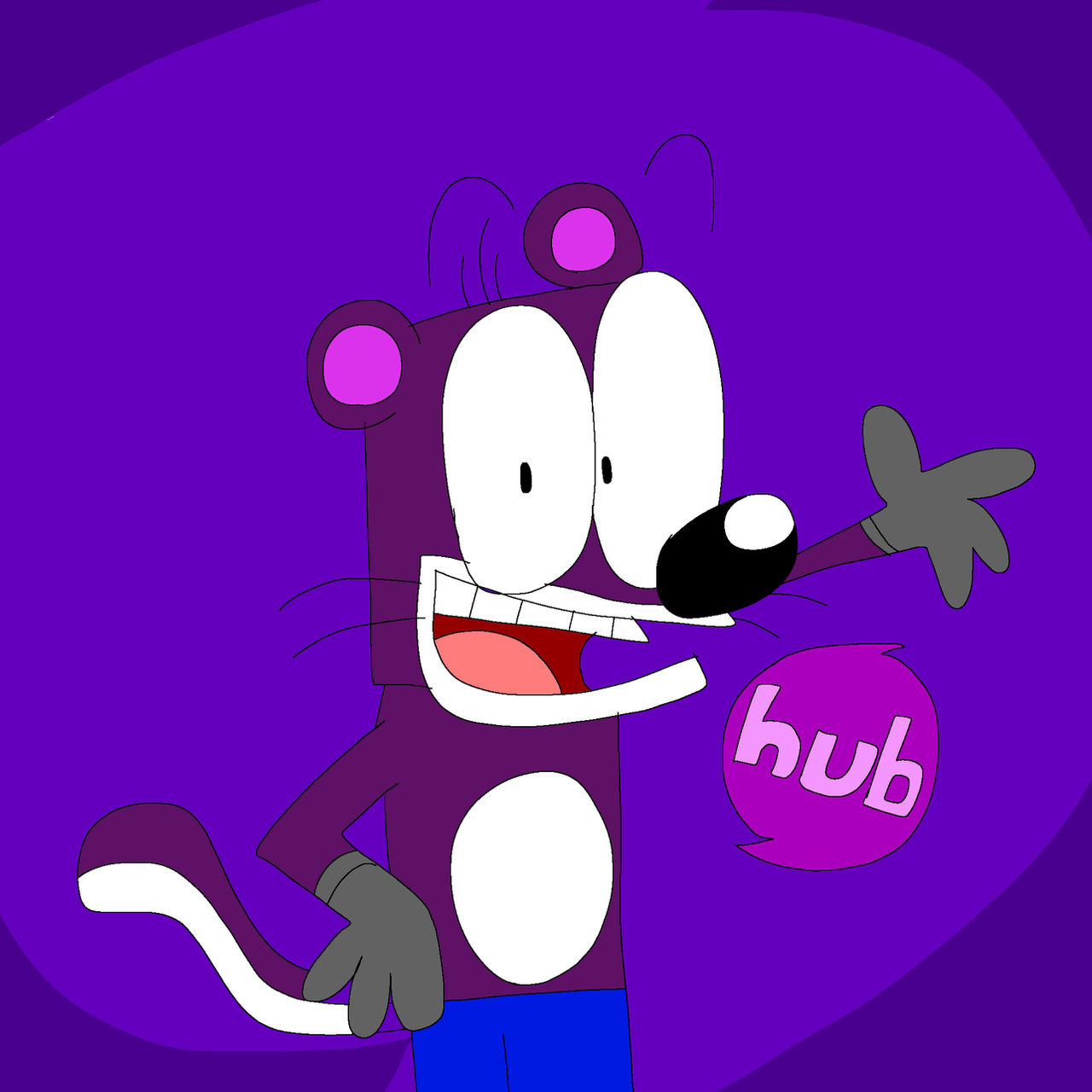 Cooper The Rabbit Cooper The Otter in my style by LoreaWellamd on DeviantArt