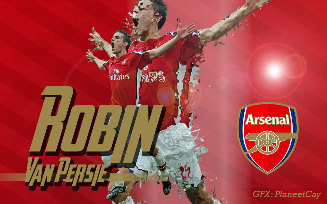 Robin Van Persie Arsenal Wallpaper by PlaneetCay on DeviantArt