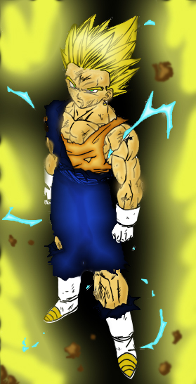 Vegeta (SSJ1 and SSJ2) by ChemistryChandra on DeviantArt