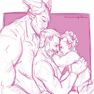 adoribull baby sketch-1