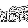 Super princess peach logo lineart