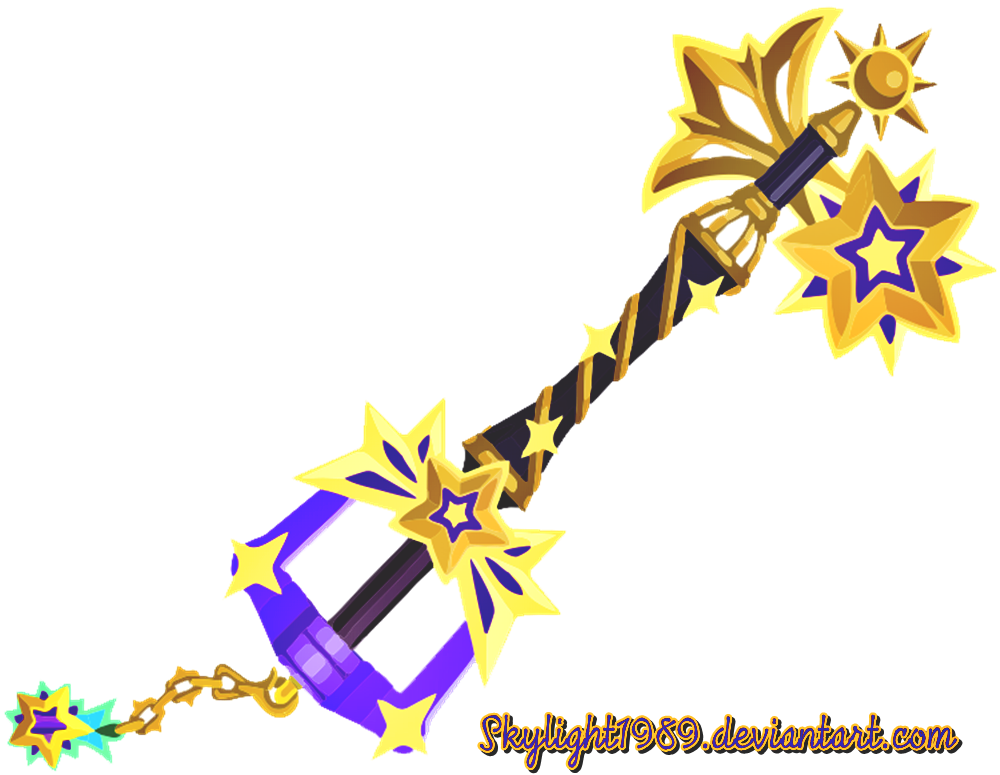 Kingdom Hearts X  Starlight Keyblade (Upgrade 4)