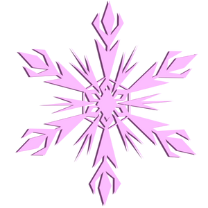 Pink Snowflake