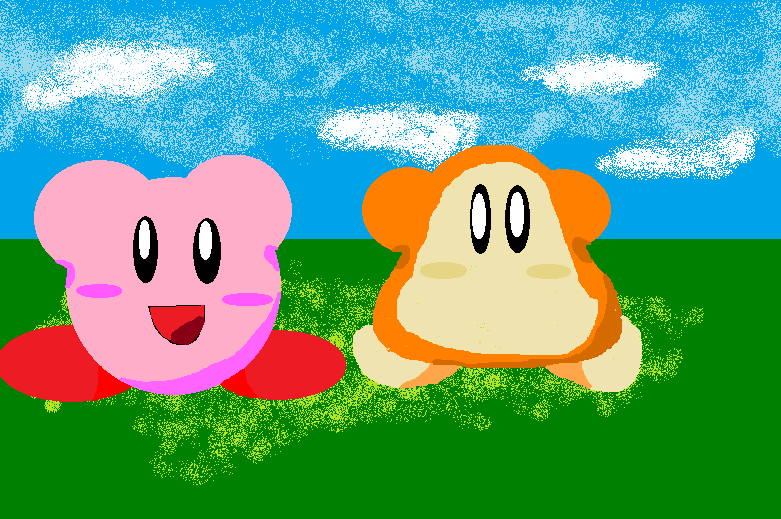 Kirby and Waddle Dee