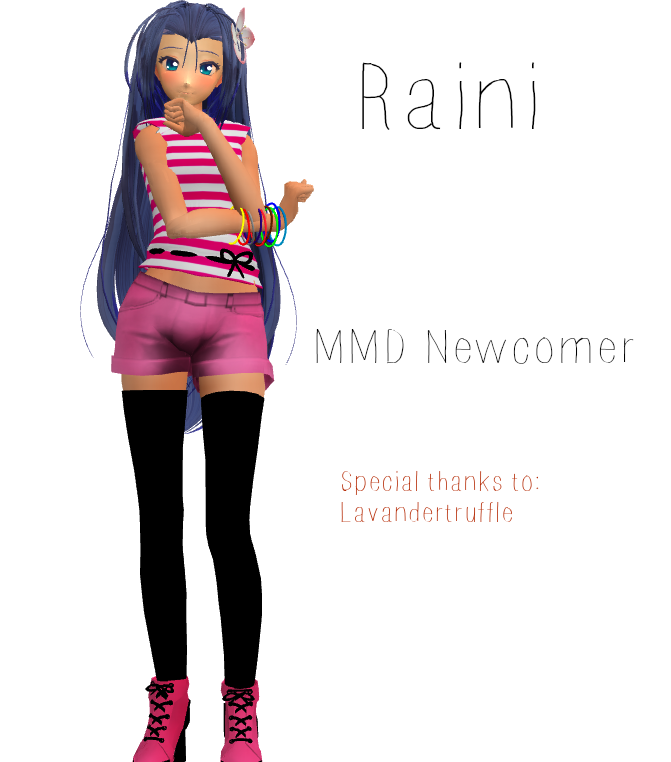 MMD Newcomer: Raini