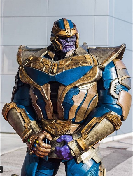 tower exaggerate tail Thanos Costume by Prizmatec Cosplay by PrizmatecCosplay on DeviantArt