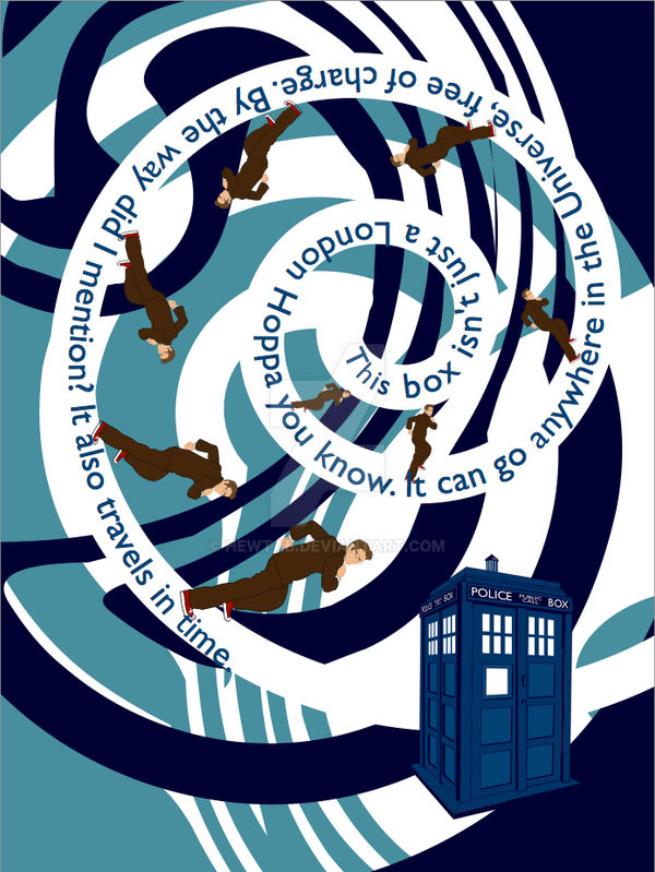 TARDIS poster by hewtab on DeviantArt