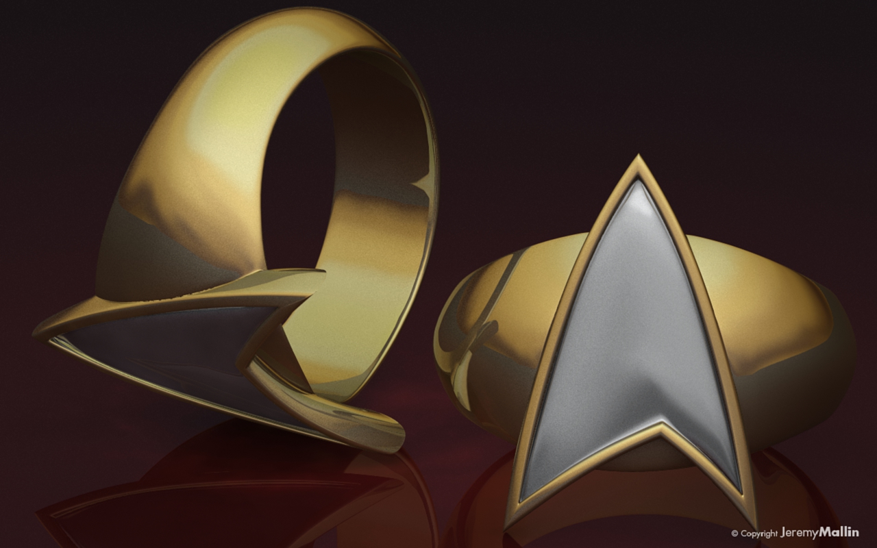 Star Trek TNG Ring by JeremyMallin on DeviantArt