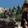 Indiana Jones and Boba Fett