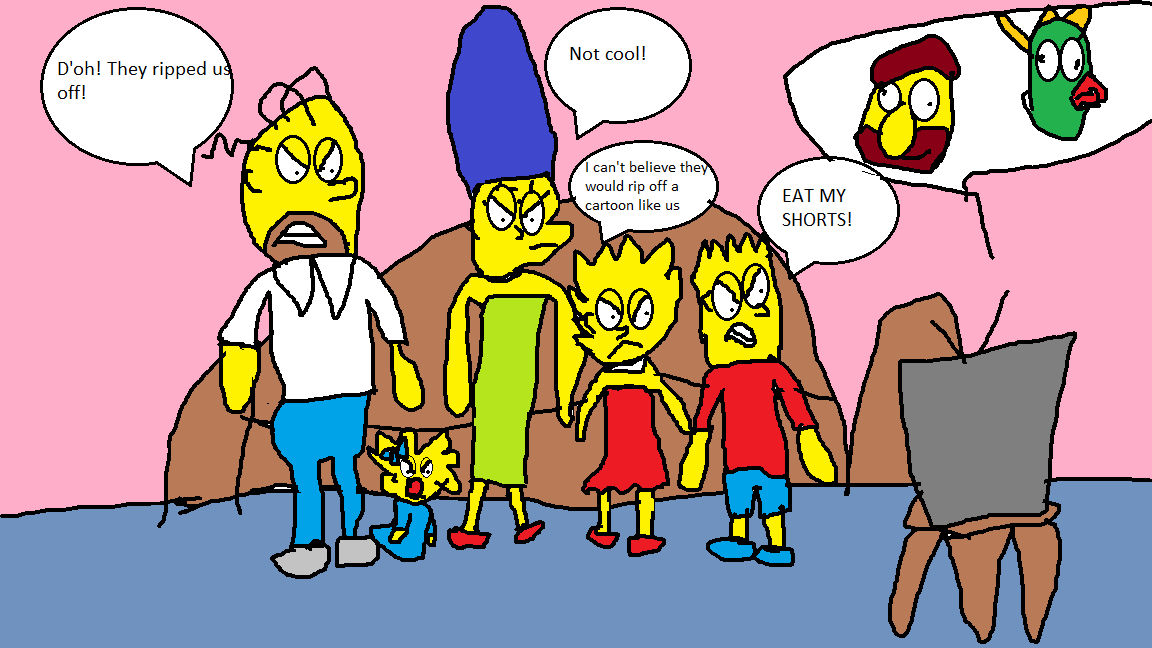 Sam Simpsons Deviantart The Simpsons Reaction to the Samsonadzes by TheSuperAwesomeDude on ...