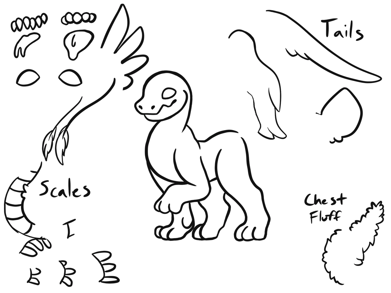 FTU Mochi Raptor Base by PinkFlamess on DeviantArt