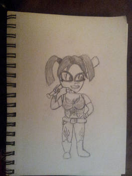 Harley Quinn drawing