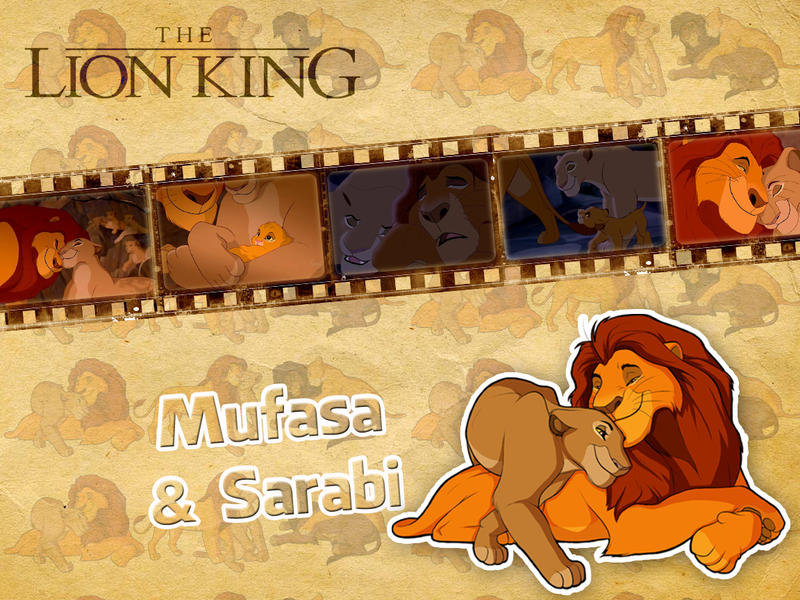 Mufasa and Sarabi | TLK - Wallpaper by Howie62 on DeviantArt