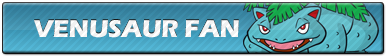 Venusaur Fan | Button by Howie62