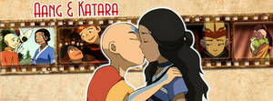 Aang and Katara | Timeline Facebook