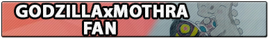 Godzilla x Mothra Fan by Howie62