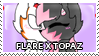 Flare x Topaz Stamp